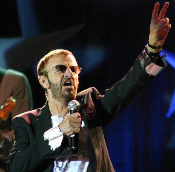 Ringo Peace Sign
